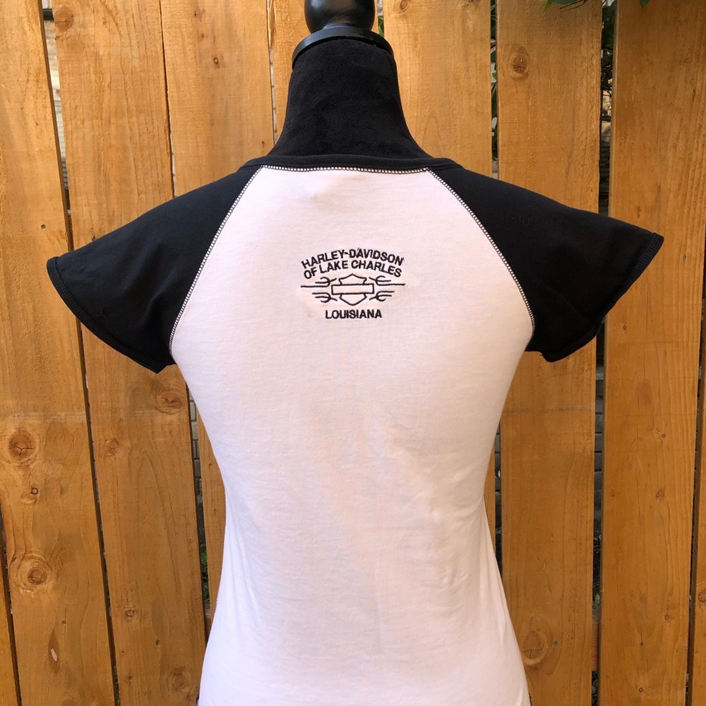 COPY - NWT Harley-Davidson Black & White T-Shirt - Picture 4 of 6